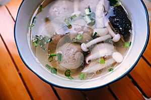 Yuanzi soup is a Chinese dish