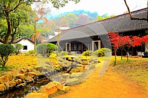 The Yuelu Academy in Yuelu mountain in Changsha city