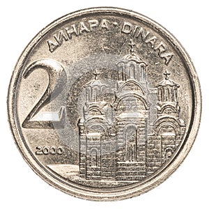 2 yugoslavian dinar coin