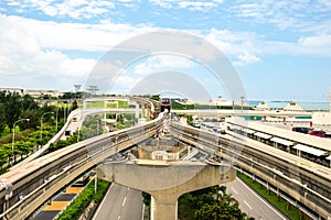 Yui Rail Naha City Monorail of okinawa