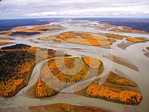 Yukon river Alaska photo