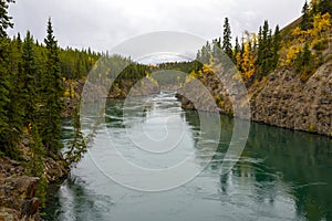 Yukon River Miles Canyon Yukon Canada