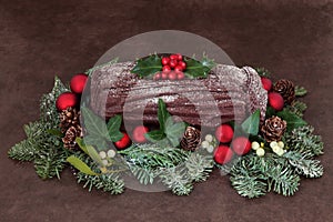 Yuletide Log