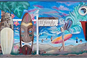 Yuma, Arizona city mural