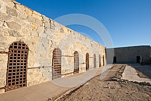 Yuma territorial prison cells photo