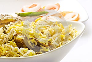 Yummy chicken biriyani