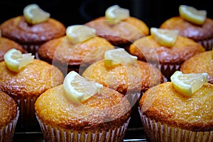 Yummy Home Made Lemon Cupcakes