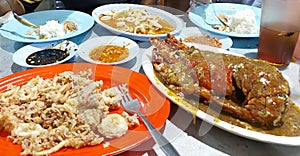 Yummy Sea Food In Pasar Ikan Jakarta photo