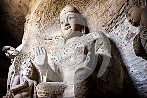 Yungang grottoes picture in Shanxi Province 03