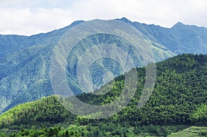 Yunhe china cloud rice terrace mountain landscape