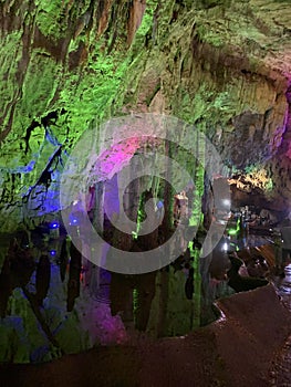 Yunnan Karst Cave in China