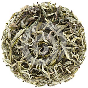 Yunnan Mao Jian Pure Bud Green Tea in round shape