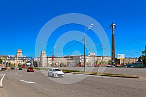 Yuri Gagarin monument - Moscow Russia