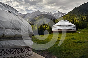 Yurt Nomad house in the mountains