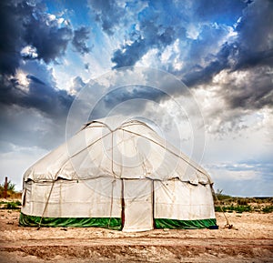 Yurt nomadic house