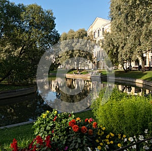 Yusupov garden in Saint-Petersburg