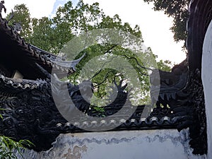 The Yuyuan Garden at Shanghai, China