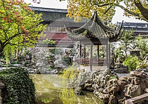 Yuyuan garden shanghai china