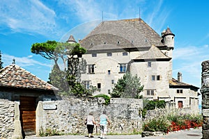Yvoire Castle, Haute-Savoie, Lake Geneva, France