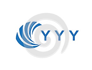 YYY letter logo design on white background. YYY creative circle letter logo concept. YYY letter design