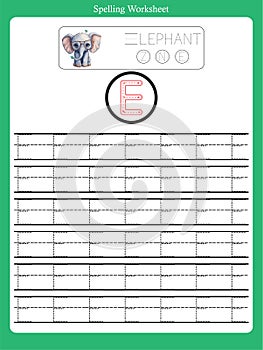 A-Z Alphabets Letter Tracing Practice for kids