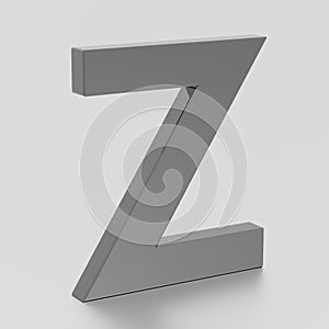 Z Letter Render