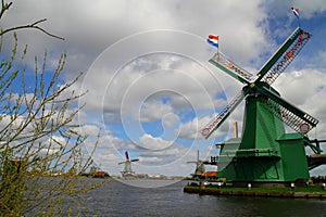 Zaanse Schans Dutch Wind Mills - Netherlands