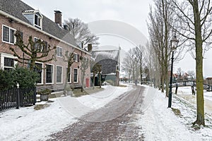 Zaanse Schans is a neighborhood in Zaandam, near Zaandijk, Netherlands, famous for its collection of well-preserved historic