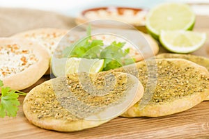 Zaatar & Cheese Manakish