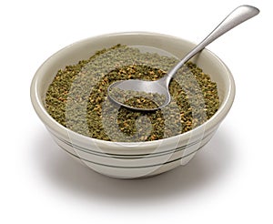 Zaatar,  middle eastern herb spice mixture