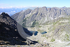 Zabie pleso lake near Rysy peak, High Tatras