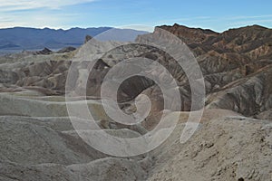 Zabriskie Point in Death Valley