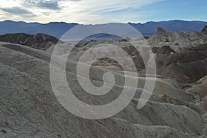 Zabriskie Point in Death Valley