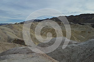 Zabriskie Point in Death Valley