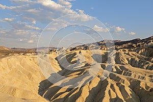 Zabriskie Point in Death Valley