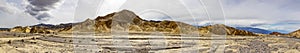 Zabriskie point in the death valley