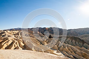 Zabriskie Point in Death Valley, California