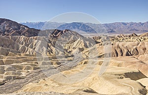 Zabriskie Point at Death Valley,California