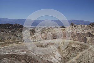 Zabriskie Point in Death Valley National Park