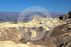 Zabriskie Point in Death Valley National Park, California