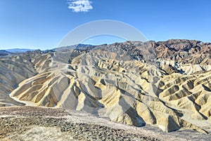 Zabriskie Point in Death Valley National Park, California