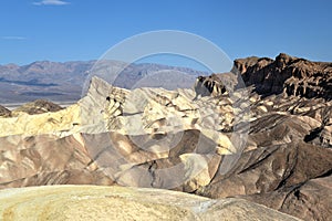 Zabriskie Point in Death Valley National Park, California