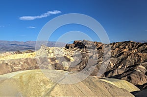 Zabriskie Point in Death Valley National Park, California