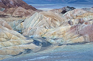 Zabriskie Point in Death Valley National Park in California, USA