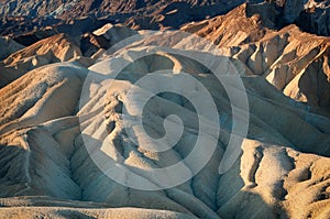 Zabriskie Point in Death Valley National Park in California, USA