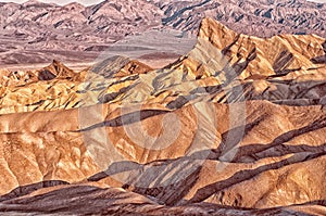 Zabriskie Point in Death Valley National Park in California, USA