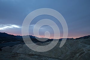 Zabriskie Point, Death Valley National Park, California, USA