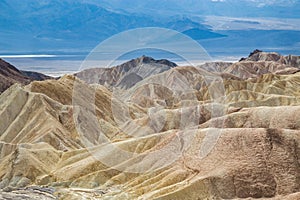 Zabriskie Point in Death Valley National Park, California, USA