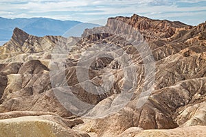 Zabriskie Point in Death Valley National Park, California, USA