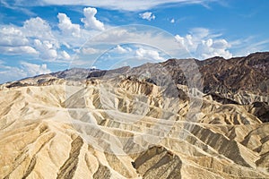 Zabriskie Point in Death Valley National Park, California, USA